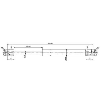 Bagaj Kapak Amortisoru Sag / Sol Focus Sw 98>05 KRAFTVOLL 09010029