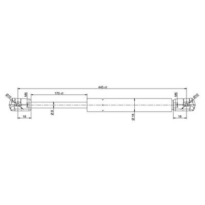 Bagaj Amortisoru Sag Sol C3 02>09 KRAFTVOLL 09010080