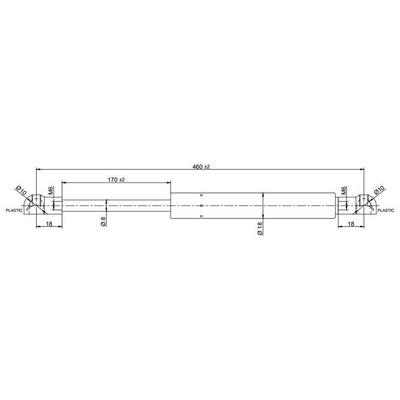 Cam Amortisoru Arka Megane Scenic 98>03 KRAFTVOLL 09010137