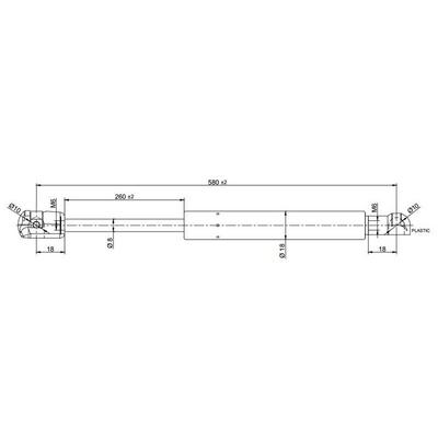 Bagaj Kapak Amortisoru Sag / Sol Focus Ii Sw 04>08 KRAFTVOLL 09010144