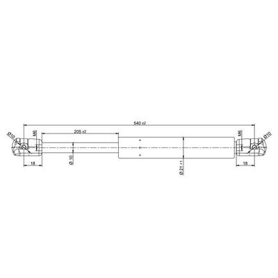 Bagaj Amortisoru Accent X 3 94>00 KRAFTVOLL 09010271