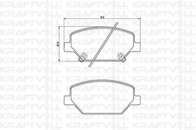 On Fren Balatasi 17 Inc Opel Insignia B 17> KRAFTVOLL 07010096