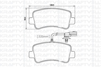 Fren Balatasi Arka Master Iii Movano B 2.3Cdti 07 / 10 > 440601147R KRAFTVOLL 07010018