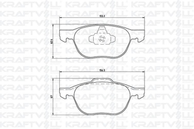 On Fren Balatasi Mazda 3 03> Mazda 3 09> Mazda 5 05> Mazda 5 10> Focus Ii 04 /> Focus Ii C Max 04>07 C Max 07 /> Focus Iii 11 /> 1 6Eco / 1 6Tdci / 1 8Tdci / 2 0Tdci Kuga 2 0Tdci 07 /> Mazda Iii Mazda V Volvo C30 C70 Ii S40 Ii V50 03> KRAFTVOLL 07010125