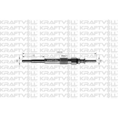 Kizdirma Bujisi Bmw E46 E87 E91 E92 E60 E65 KRAFTVOLL 05030077