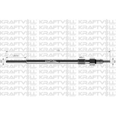 Kizdirma Bujisi 11 V Alfa 147-156-159-166-Brava-Croma-Astra-Signim-Vectra-Zafira 1 9Jtd/2.4 Jtdm KRAFTVOLL 05030098