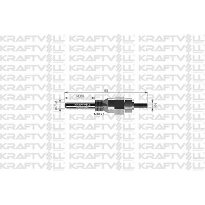 Kizdirma Bujisi Webasto D9W Hdyronic 10 / 251996990101 KRAFTVOLL 05030140