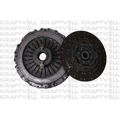 Debriyaj Seti Çiftli (Baski Balata Rulman) Man Truck  Tgs-Tgx 420 - 460 - 500 Ps (6×4 - 8×4) Euro 6 KRAFTVOLL 03010121