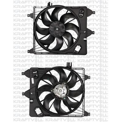 Radyator Fan Motoru Clio Ii 98>08 Clio Symbol (Thalia) 02>08 1.2 16V 1.4 16V  KRAFTVOLL 08120003