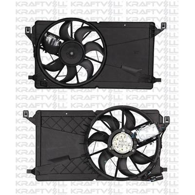 Fan Motoru Davlumbazli (+Ac) Cmax 07 /> Focus Ii Cmax 03>07 Focus Ii 04 /> Volvo C30 S40 Ii V50 1 6Tdci 03 /> KRAFTVOLL 08120049