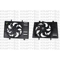 Fan Motoru Komple  Courier B460 17> 1.5 Tdci KRAFTVOLL 08120090