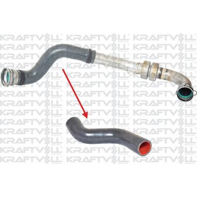 Turbo Hortumu Metal Boru Haric Megane Iii - Fluence 1 5 Dci 85/105 Hp KRAFTVOLL 10030558