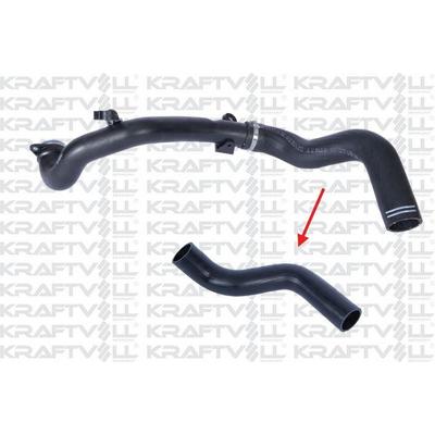 Turbo Hortumu Plastik Boru Haric  Fiat Punto Evo 1.3 Multijet Fiat Grande Punto 1.3 Multijet KRAFTVOLL 10031575