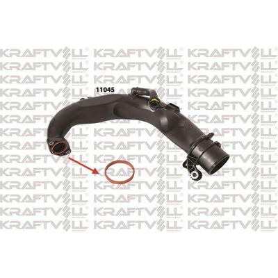 Turbo Borusu Contasi Duster-Lodgy-Sandero-Logan-Juke-Latitude-Qashqai 1 5 Dci KRAFTVOLL 10031577