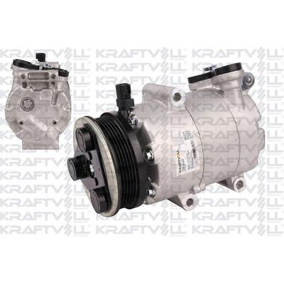 Klima Kompresor Ford Focus Ii 04>11 1.6 Ti  Focus Iii 11> 1.6 Ti  Volvo V50 (545) 1.6 05>12 S40 Ii (544) 1.6 05>12 C30 (533) 1.6 05>12 KRAFTVOLL 19010032