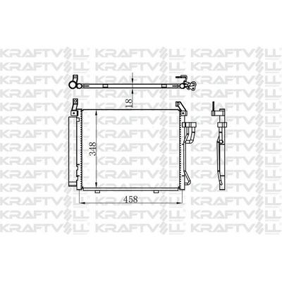 Klima Radyatoru Komple Hyundai I10 2008> KRAFTVOLL 08060171