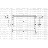 Klima Radyatoru (Kondanser) Sonata Vi 2 4I 98-> KRAFTVOLL 08060203