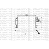 Klima Radyatoru Tucson Sportage 2.0 Crdi 2004> (610×375×16) KRAFTVOLL 08060228