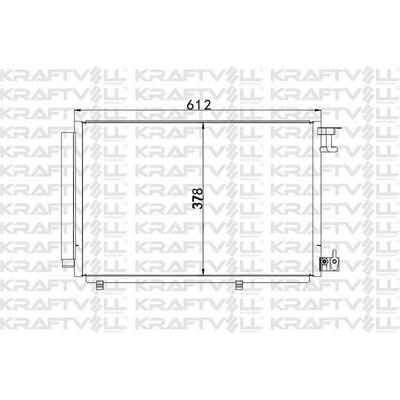 Klima Radyatoru Fiesta Vi 1.25 / 1.4 16V / 1.4Tdci 08 /> KRAFTVOLL 08060120