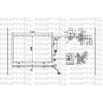 Kondenser Klima Radyatoru Ford Ecosport 1.5 Ti 14> KRAFTVOLL 08060122