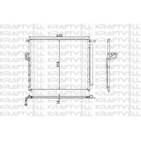 Klima Radyatoru Ranger 2 2 Tdci 2011 -> Mazda B2500 2 2 - 2 5 Tdci 2011 -> KRAFTVOLL 08060123