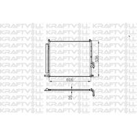 Klima Radyatoru Ranger 2 2 Tdci 2011 -> Mazda B2500 2 2 - 2 5 Tdci 2011 -> KRAFTVOLL 08060164