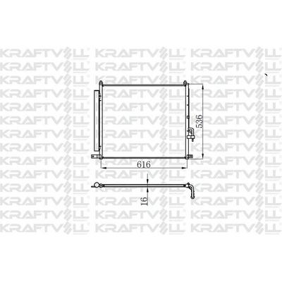 Klima Radyatoru Ranger 2 2 Tdci 2011 -> Mazda B2500 2 2 - 2 5 Tdci 2011 -> KRAFTVOLL 08060164