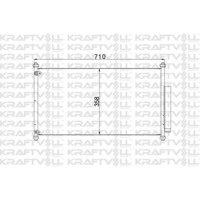 Klima Radyatoru Honda Accord 2013> KRAFTVOLL 08060024