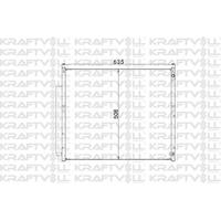 Klima Radyatoru Toyota Land Cruiser 4 0 03>09 KRAFTVOLL 08060187