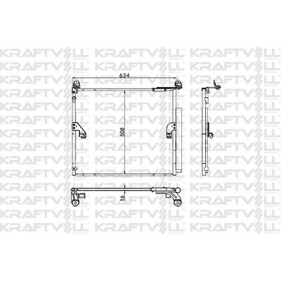 Klima Radyatoru Toyota Land Cruiser Prado (_J15_) 3.0 D-4D KRAFTVOLL 08060191