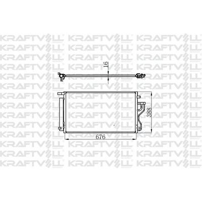 Klima Radyator Ix35-Tucson-Sportage 11 -> KRAFTVOLL 08060048