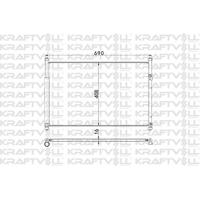 Klima Radyatoru Suzuki Grand Vitara 2005> KRAFTVOLL 08060094