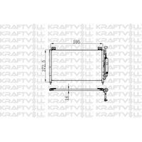 Klima Radyatoru W220 98>05 C215 99>06 R230 03>12 KRAFTVOLL 08060073