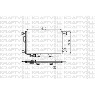 Klima Radyatoru W203 02>07 Cl203 02>08 S203 03>07 C209 02>09 A209 03>10 KRAFTVOLL 08060077