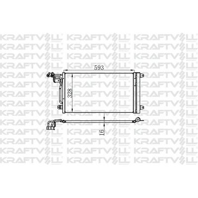 Klima Radyatoru Asx Lancer Outlander 2009> P4007 P4008 C4 Ayrcross C Crosser 10> KRAFTVOLL 08060029