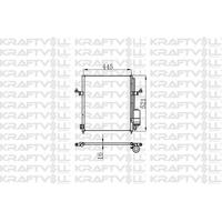 Klima Radyatoru L200 2 5 Did 2005 2015 (Di D) KRAFTVOLL 08060030