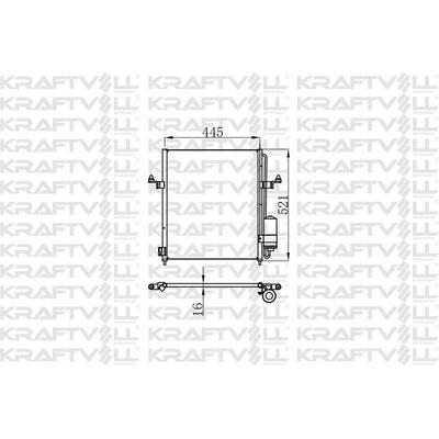 Klima Radyatoru L200 2 5 Did 2005 2015 (Di D) KRAFTVOLL 08060030