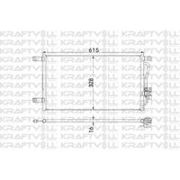 Klima Radyatörü L200 1996-2005 KRAFTVOLL 08060196