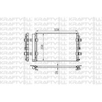 Klima Radyatoru H100 Kamyonet 04> KRAFTVOLL 08060170