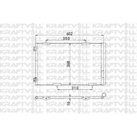 Klima Radyatoru 301 C-Elysee 1.2 Vti 1.6Vti 1.6Hdi Euro5 KRAFTVOLL 08060097