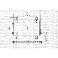 Klima Radyatoru Jumper Ducato Boxer 07> KRAFTVOLL 08060100