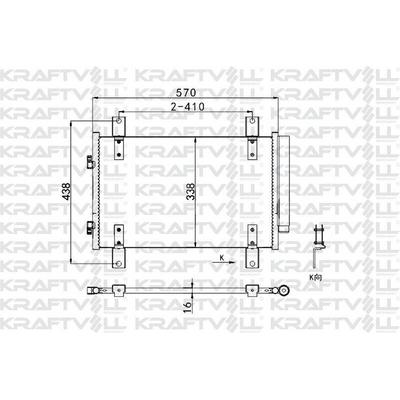 Klima Radyatoru Jumper Ducato Boxer 07> KRAFTVOLL 08060100