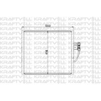 Klima Radyatoru Bmw M52 M54 M62 S62 E39 Z8-E52 96>03 KRAFTVOLL 08060079