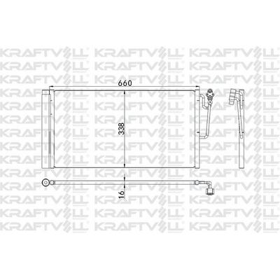 Klima Radyatoru Mini R55 R56 R57 R60 KRAFTVOLL 08060092