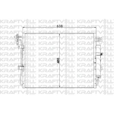 Klima Radyatoru 306Dt Discovery Iv L319 09>18 Range Rover Sport I L320 09>13 KRAFTVOLL 08060220