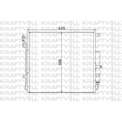 Klima Radyatoru Discovery 3 L319 05>09 Range Rover Sport I L320 05>13 KRAFTVOLL 08060221