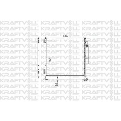 Klima Radyatoru Defender L663 19> Discovery V L462 16> Range Rover Iv L405 12> Sport 2 L494 13>19 KRAFTVOLL 08060240