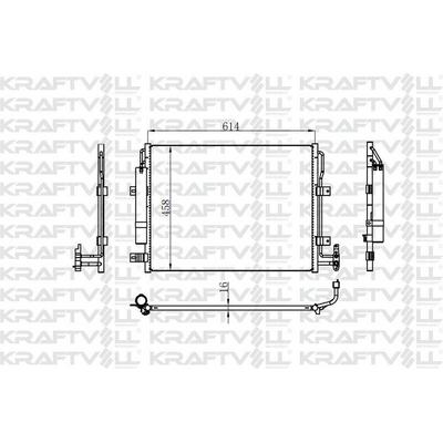 Klima Radyatoru 306Dt Discovery Iv L319 09>18 Range Rover Sport I L320 09>13 KRAFTVOLL 08060239