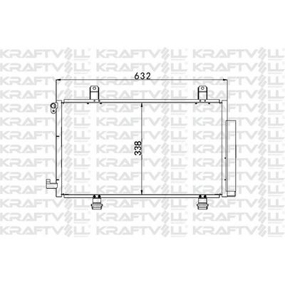 Klima Radyatoru Fiat Sedici 1.6 16V 06> Suzuki Sx4 06> KRAFTVOLL 08060095