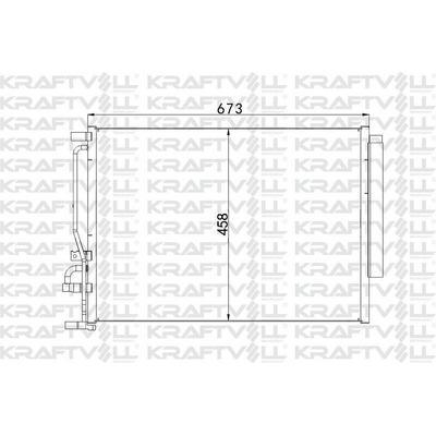 Klima Radyatoru  Antara Captiva 2.4 / 3.0 / 3.2 06> KRAFTVOLL 08060143